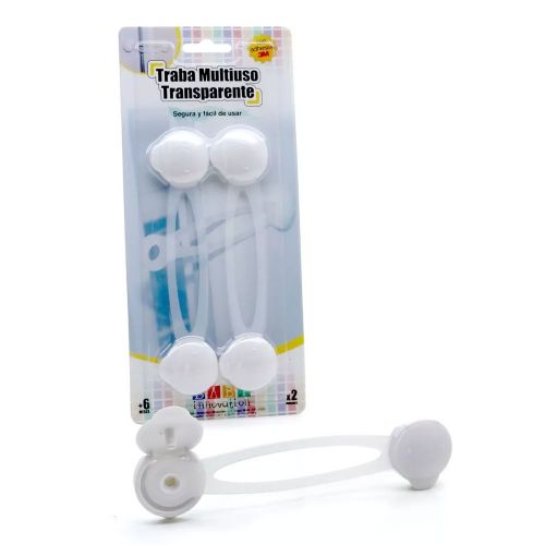 Traba Multiuso Transparente x 2 u.