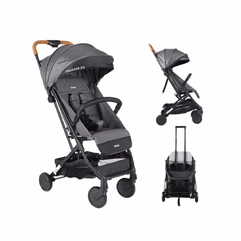Coche Ultraplegable Terrain G2 – Gris Oscuro