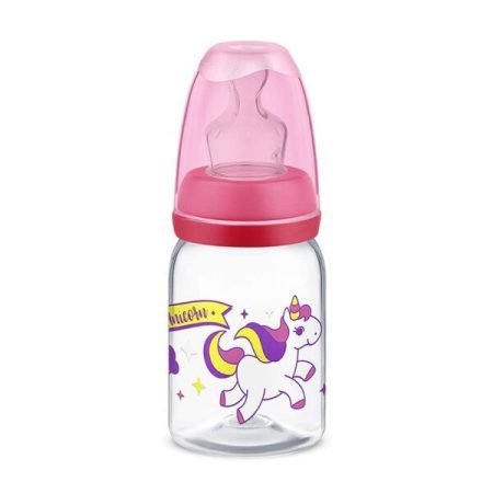 Mamadera Super Evolution Magic 120 ml. 6M+ - Rosa