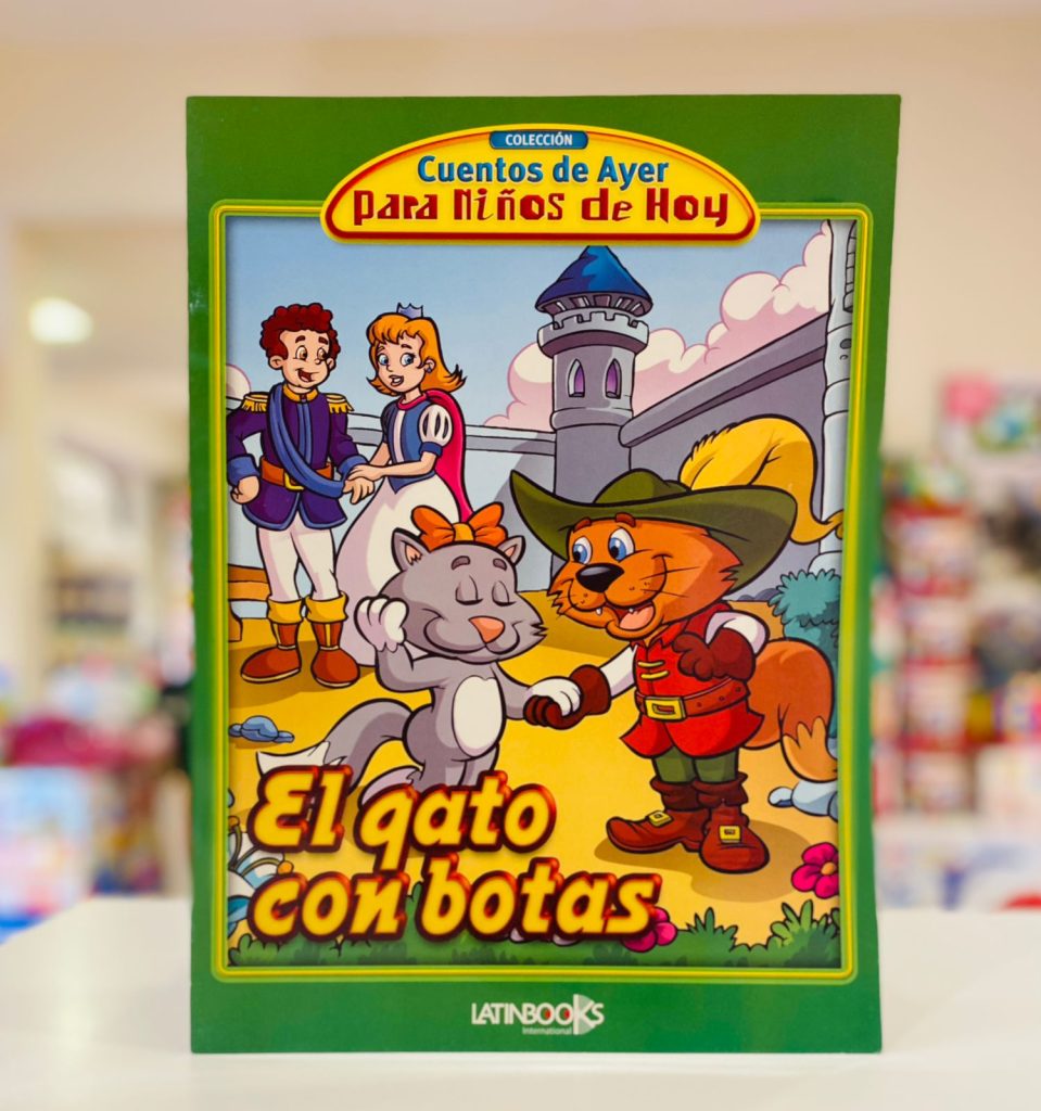 Libro Cuentos de Ayer para Niños de Hoy "El Gato con Botas"