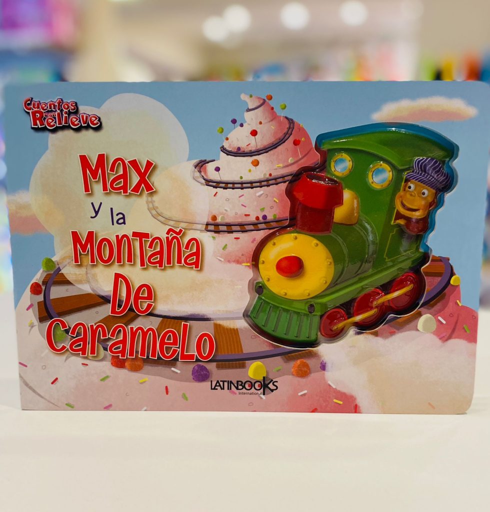 Libro Cuentos con Relieve "Max y la Montaña de Caramelo"