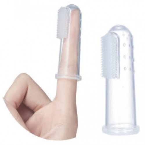 Cepillo Dedal Masajeador de Encías c/Estuche