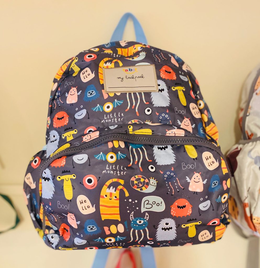 Mochila Monstruos 35,5 cm.