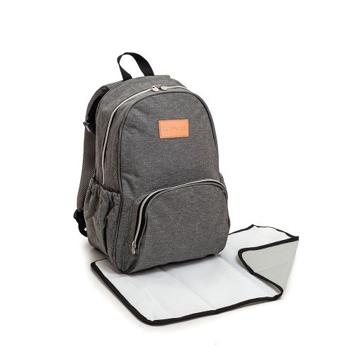 Mochila Maternal c/Cambiador - Gris