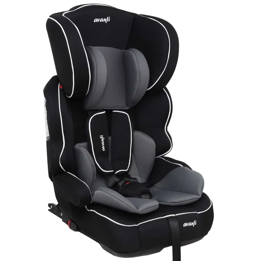 Butaca Booster con Respaldo Fix One Isofix 9-36 Kg. - Negro