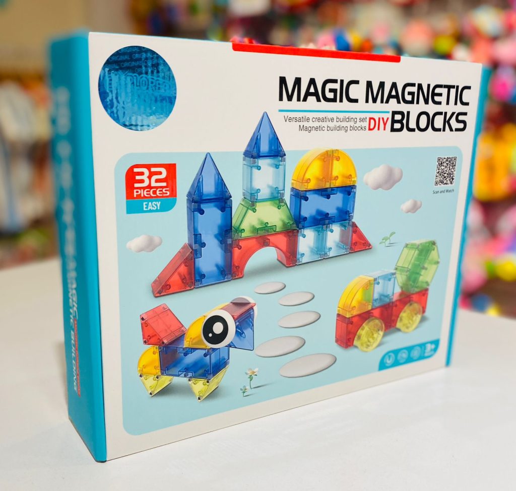 Bloques Magnéticos Ingenio, 32 p.