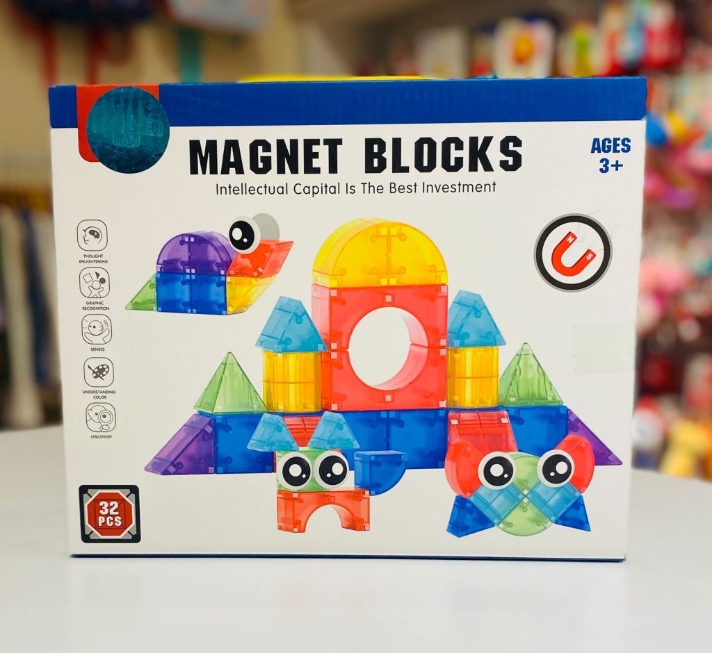 Bloques Magnéticos Ingenio, 32 p.
