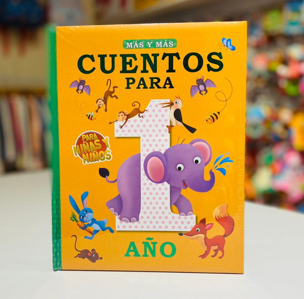 Libro Más y Más Cuentos para 1 Año