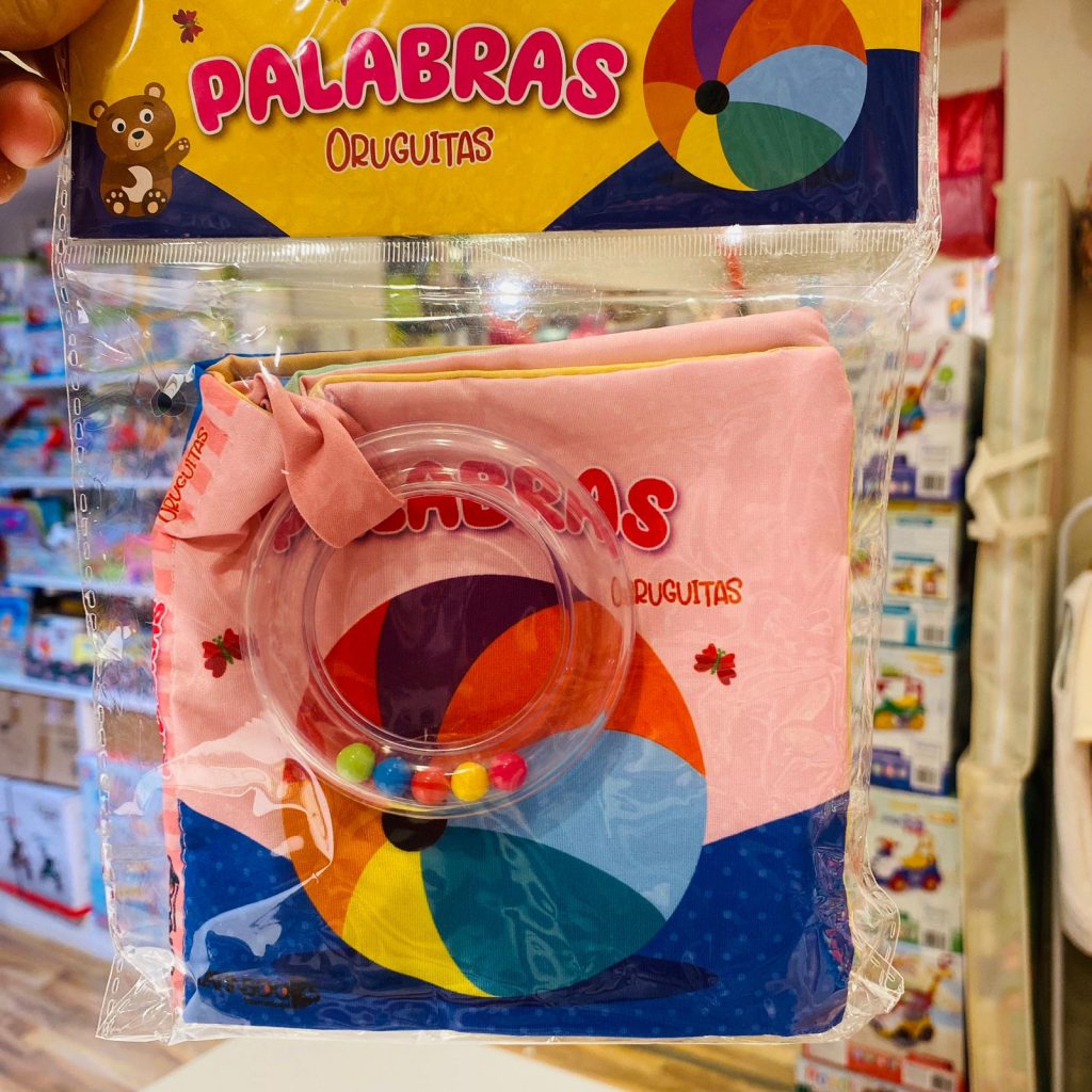 Libro de Tela Oruguitas - Palabras