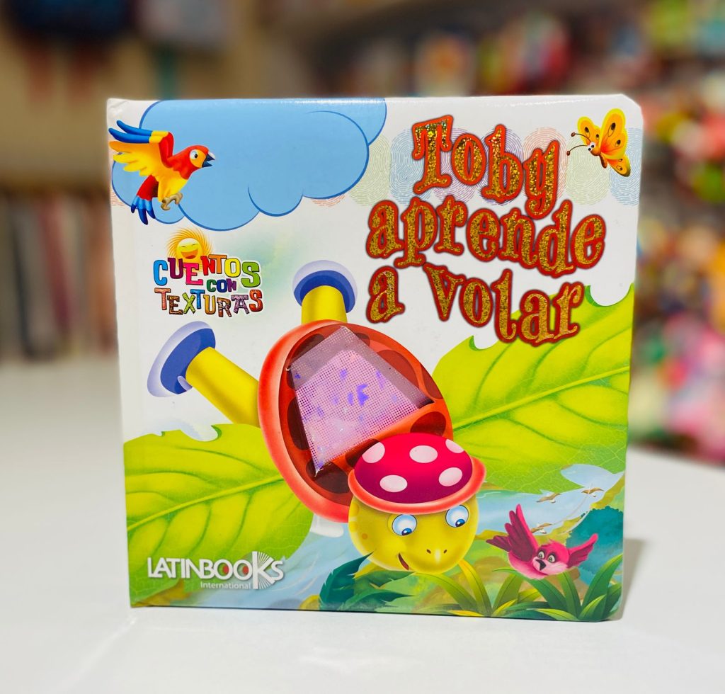 Libro Cuentos con Texturas "Tobi Aprende a Volar"