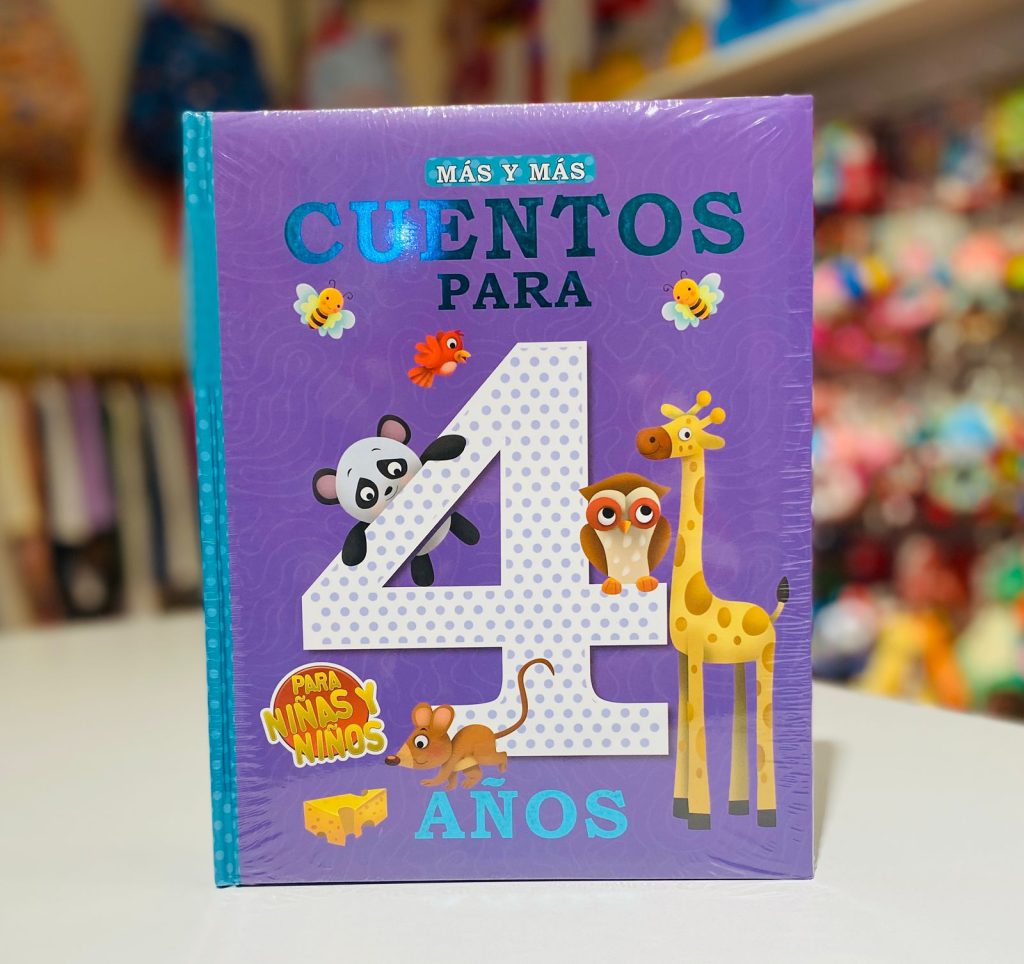 Libro Más y Más Cuentos para 4 Años