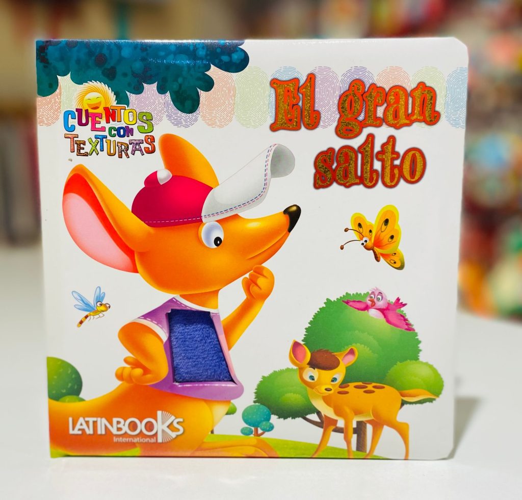Libro Cuentos con Texturas "El Gran Salto"
