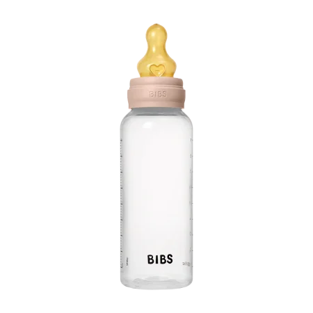 Mamadera Bibs c/Tetina de Látex, 2m+ 270 ml. - Blush