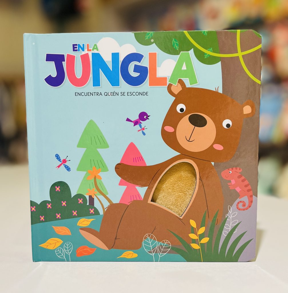 Libro Col. ¿Quién soy? Texturas "En la Jungla"