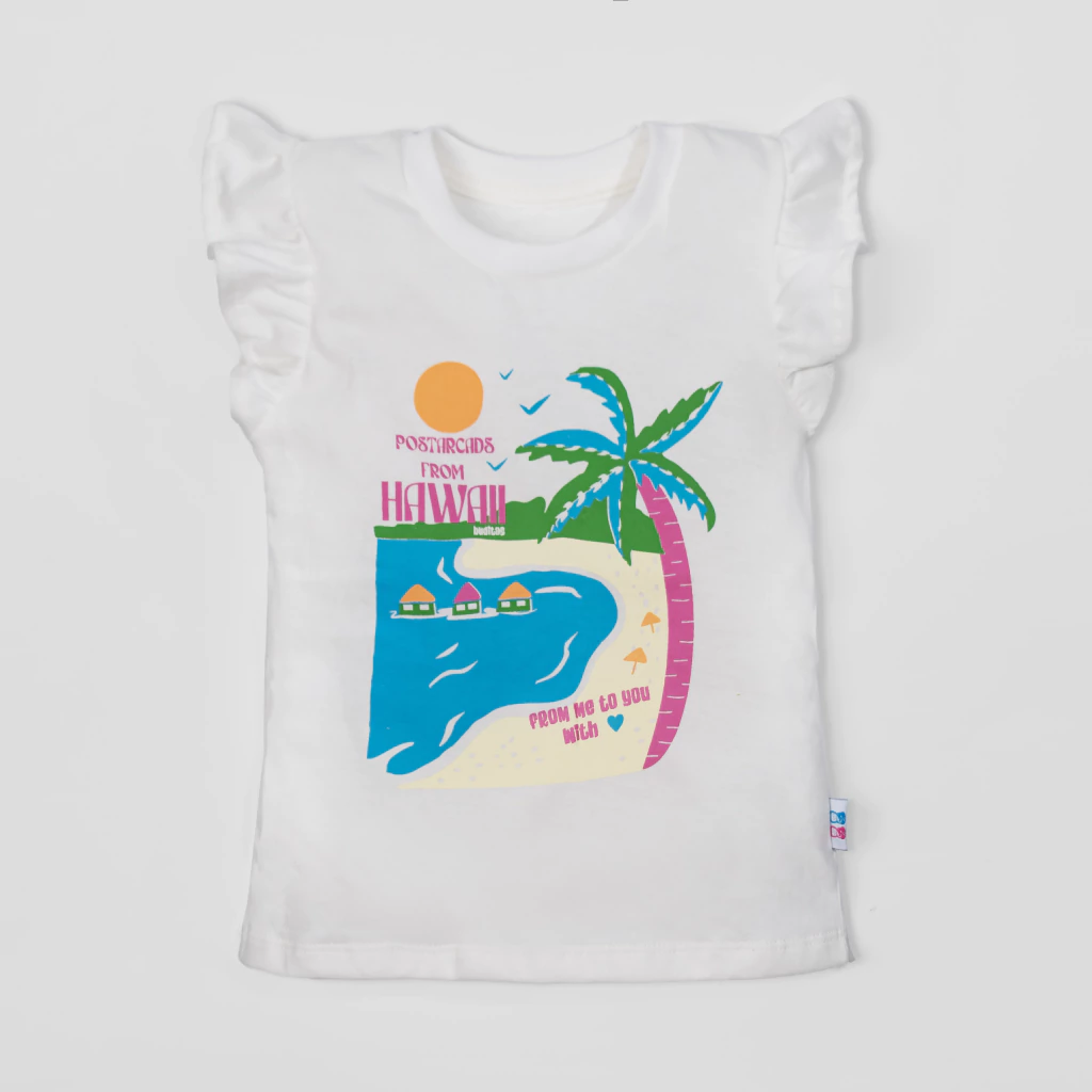 Remera m/c Hawai