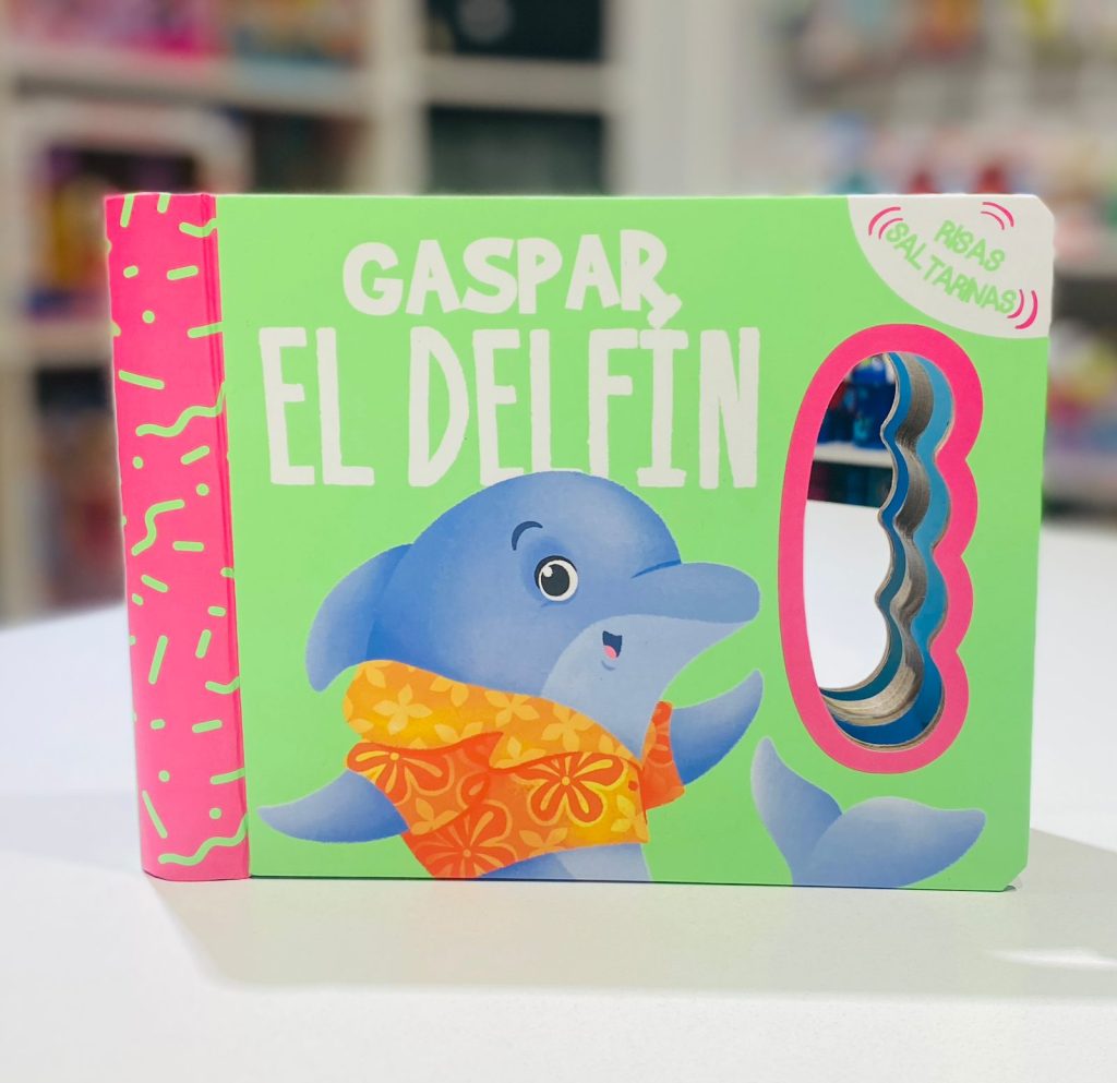 Libro Col. Risas Saltarinas "Gaspar el Delfín"