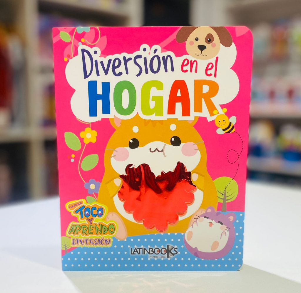 Libro Col. Toco y Aprendo "Diversión en el Hogar"