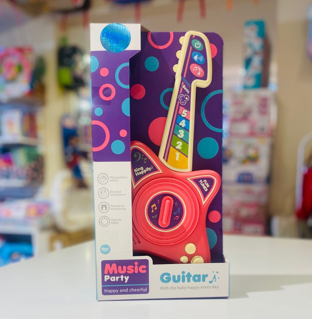 Guitarra Interactiva Musical - Rosa