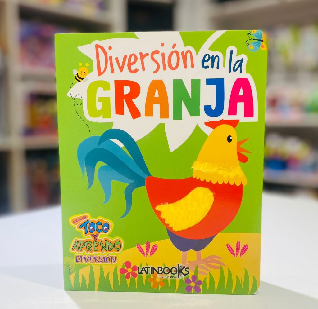 Libro Col. Toco y Aprendo "Diversión en la Granja"