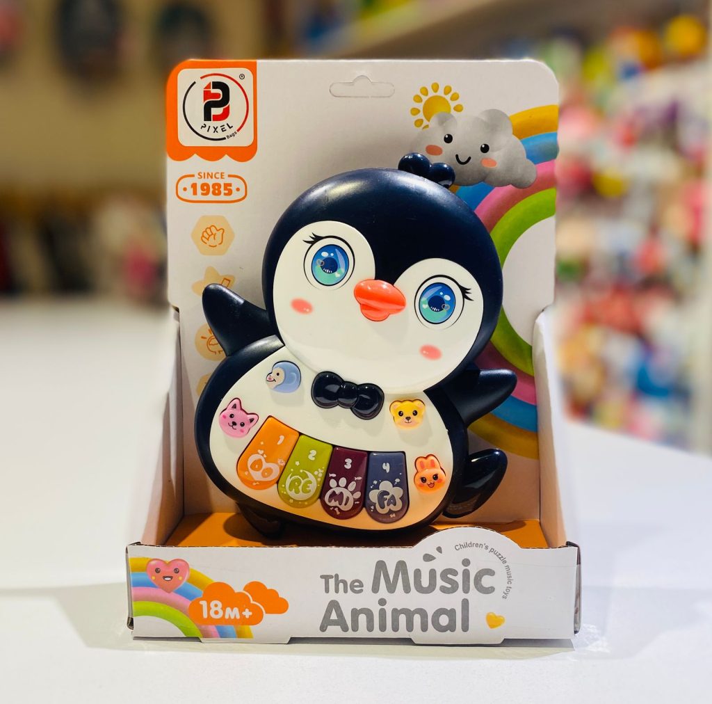 Pianito c/Luces y Sonidos - Pinguino