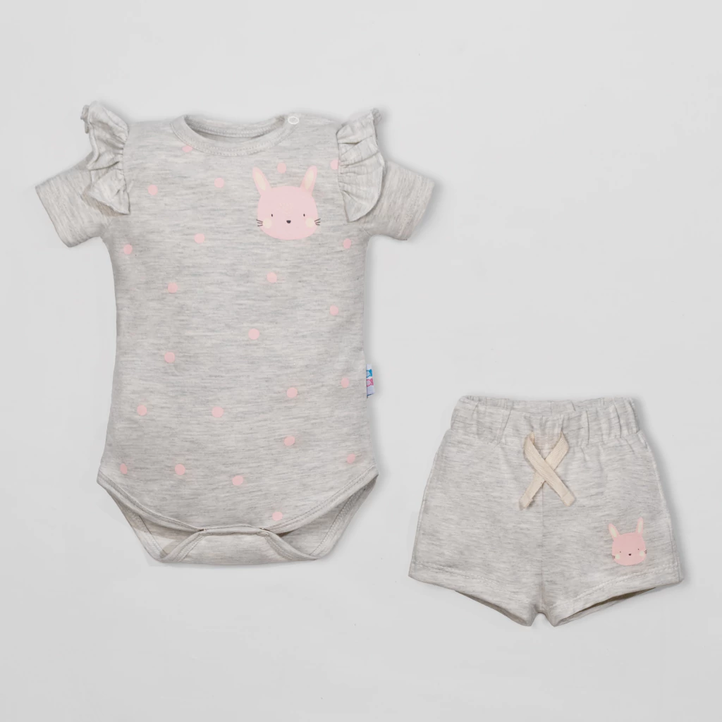 Conjunto 2 Piezas - Body m/c + Short - Melange Coni