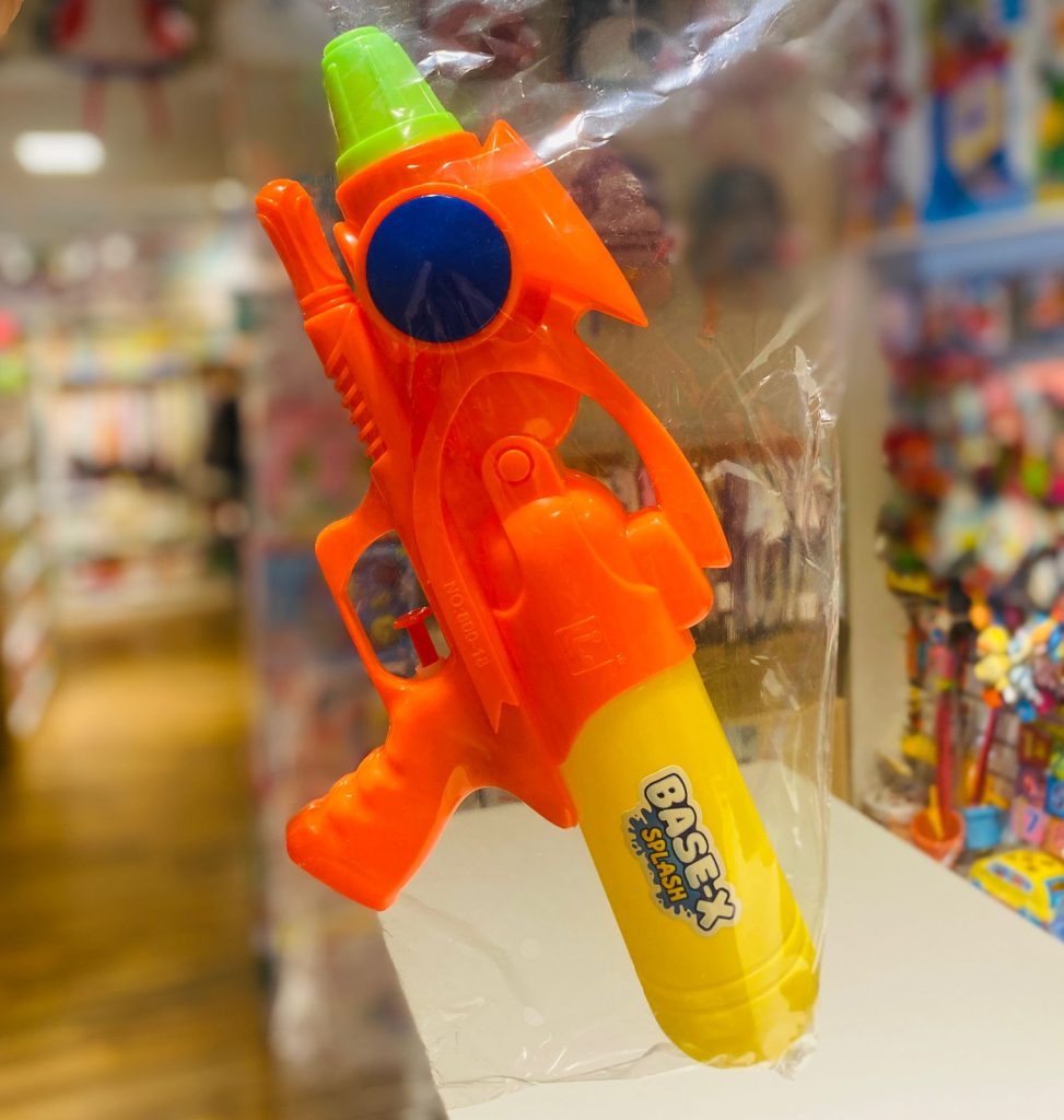 Pistola Lanza Agua Base-X - Naranja