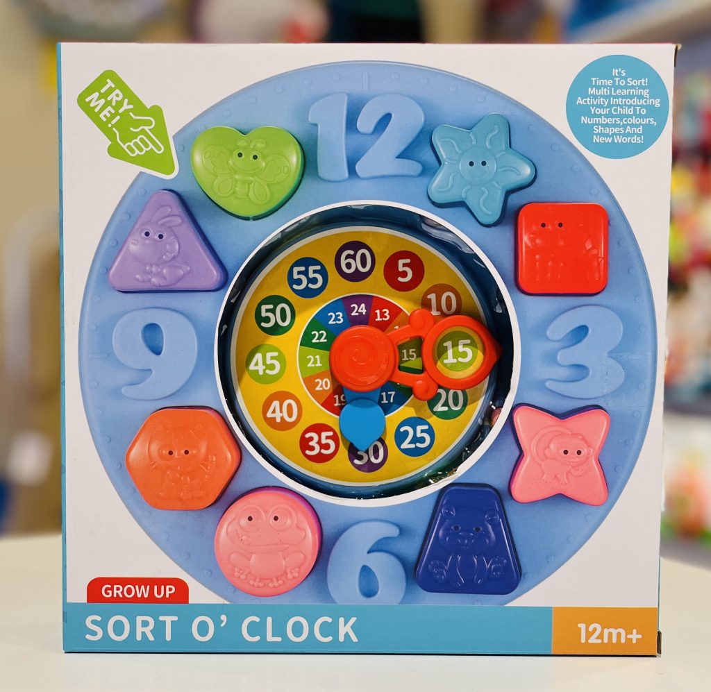 Reloj Didáctico de Encastre