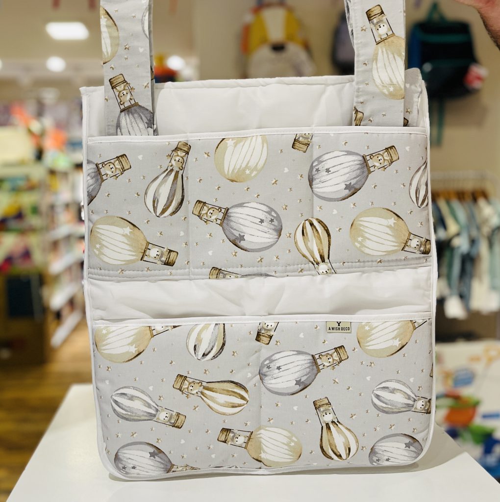 Organizador Bolsillero para Cuna - Globos