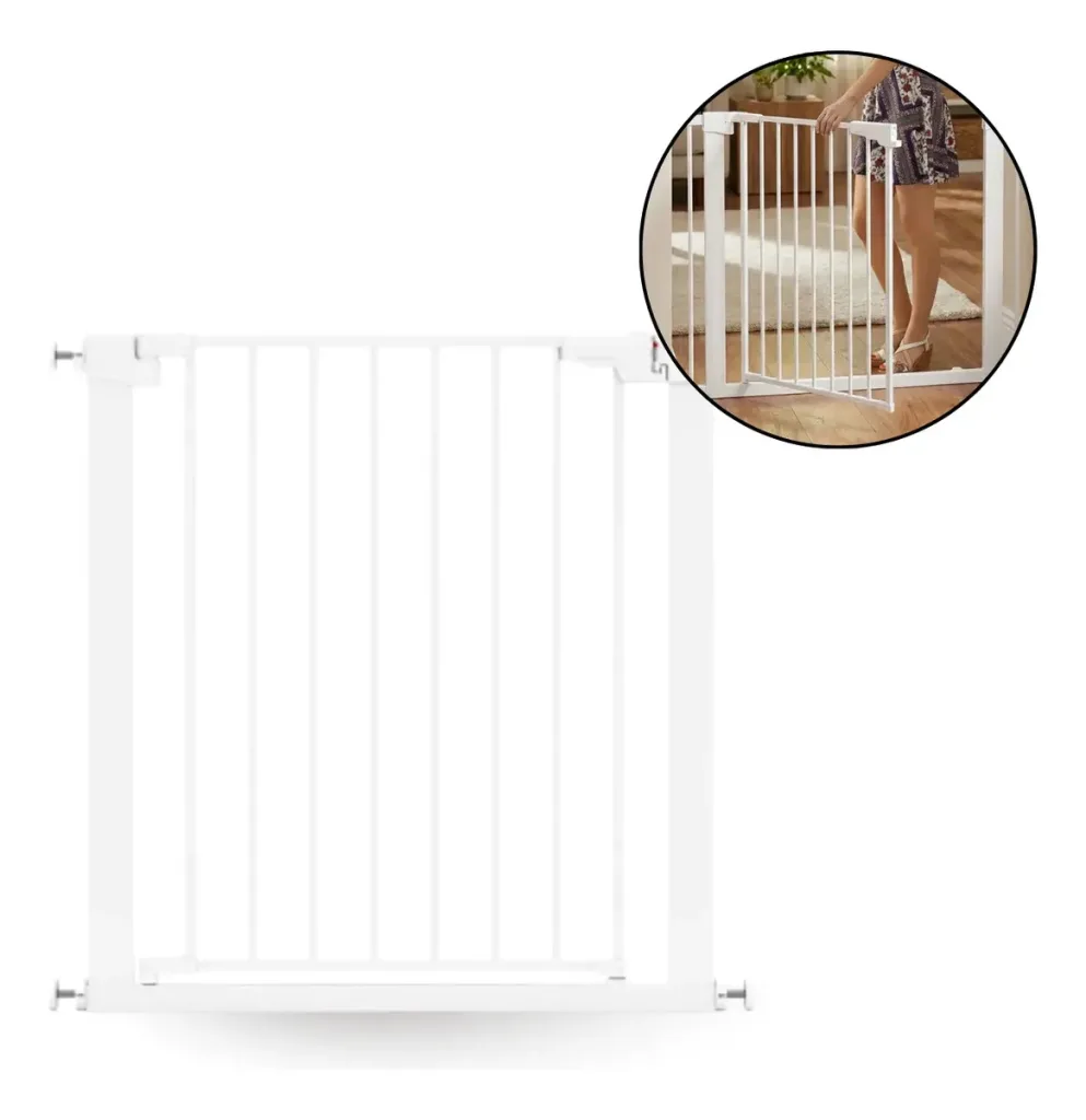 Puerta de Seguridad Mega Baby - Blanco