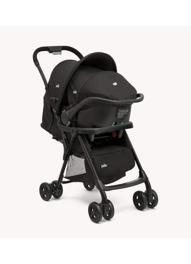 Coche Ultraplegable + Huevito Joie Juva TS - Black