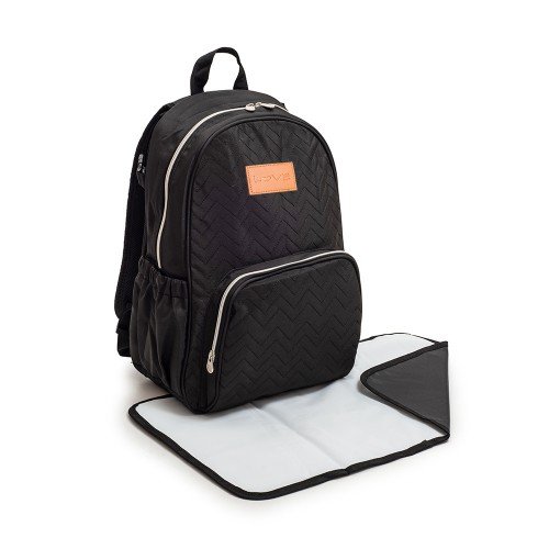 Mochila Maternal c/Cambiador - Negro