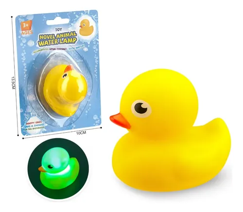 Patito para el Agua c/Luces Led