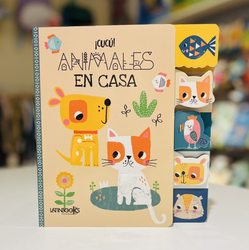 Libro Col. ¡Cucú! "Animales en Casa"