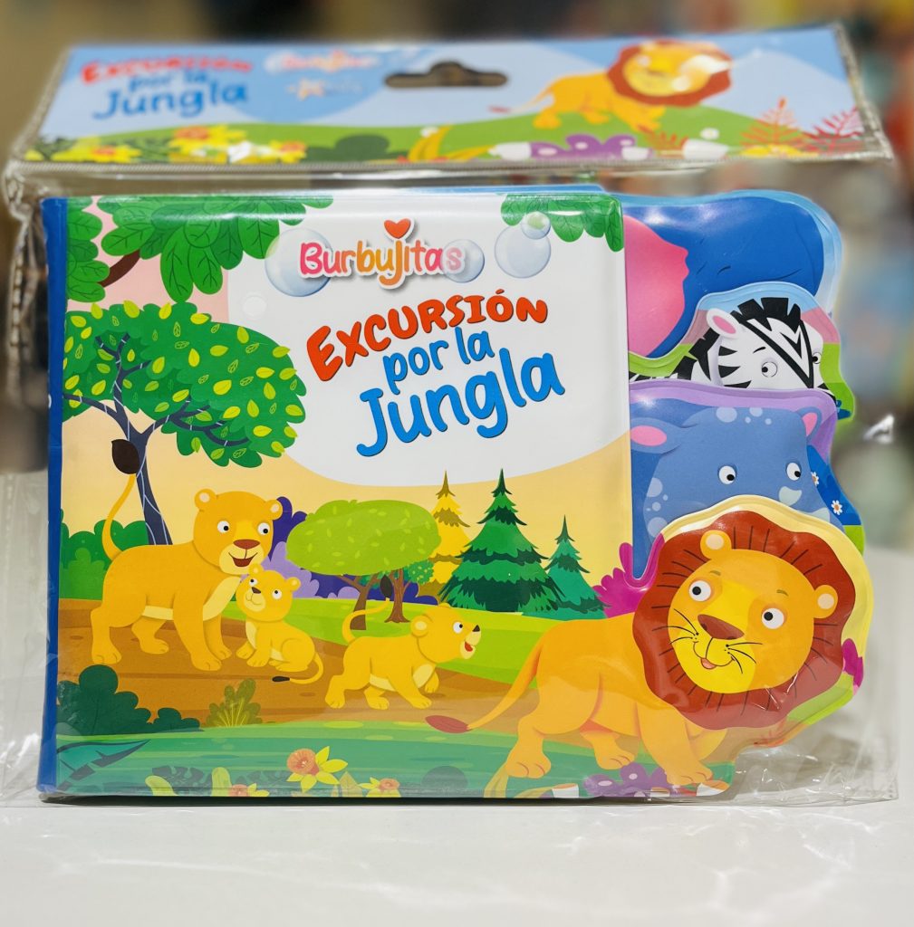 Libro Col. Burbujitas "Excursión en la jungla"