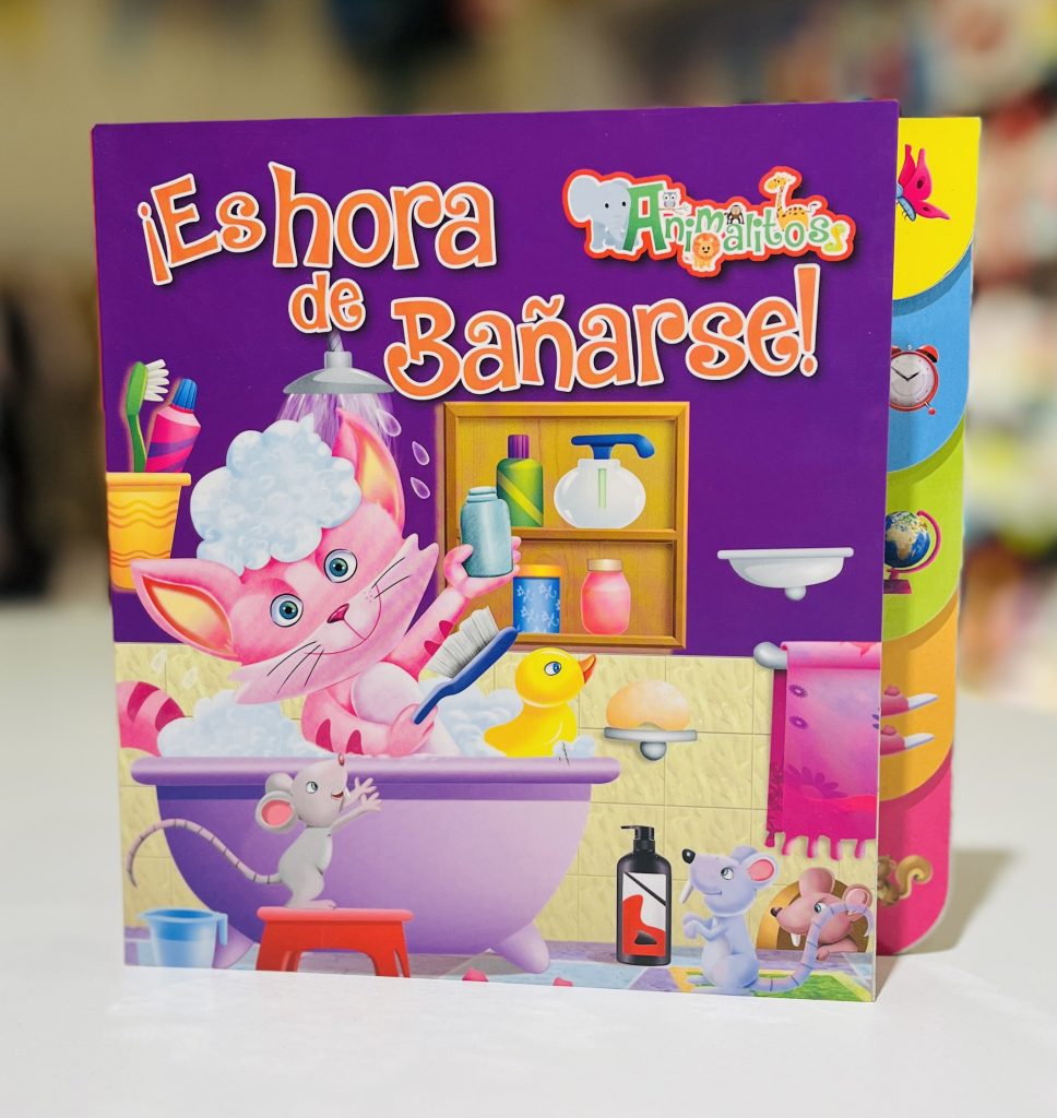 Libro Animalitos "Es Hora de Bañarse"