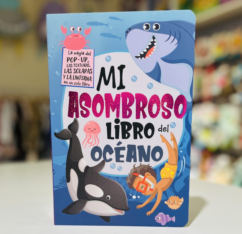 Libro "Mi asombroso Libro del Océano"