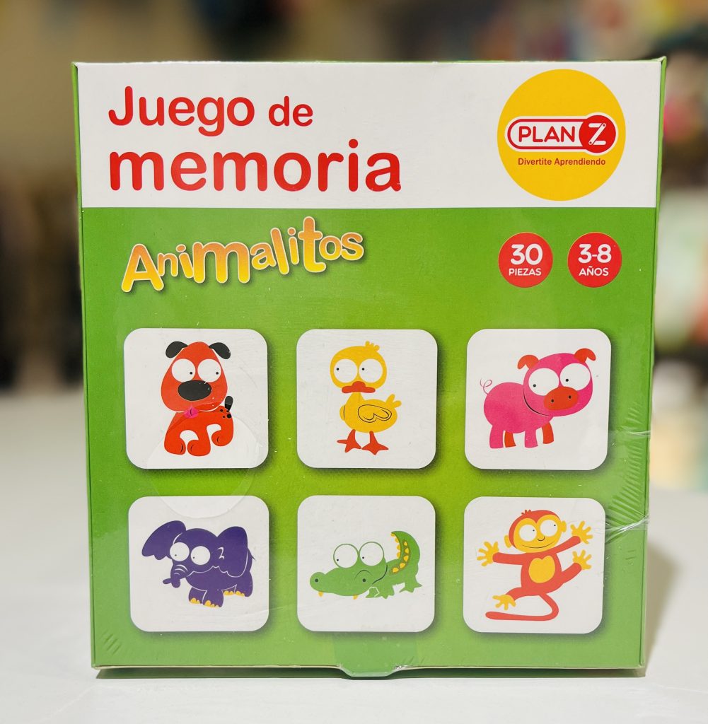 Juego de Memoria - Animalitos