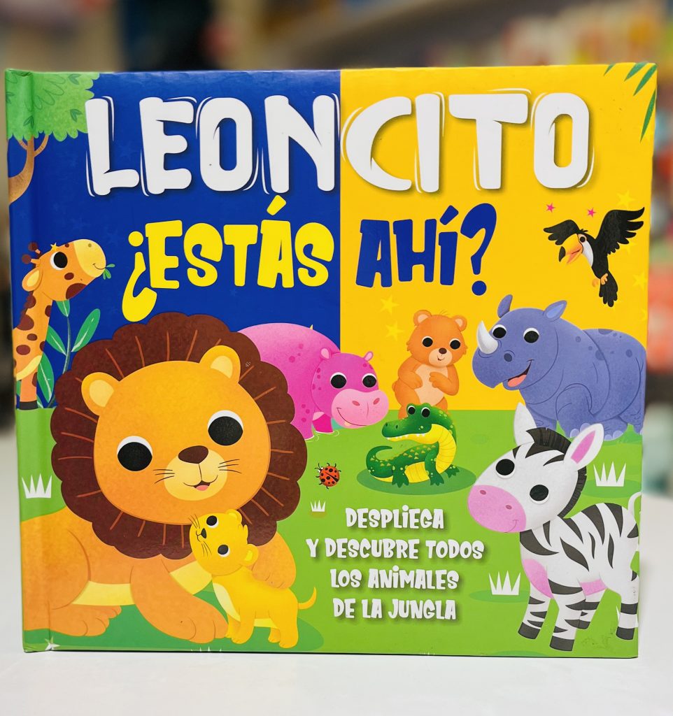Libro "Leoncito ¿Estás ahí?"
