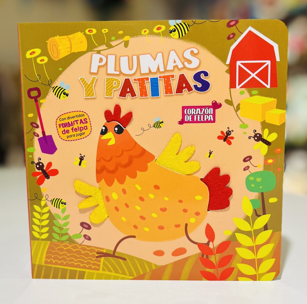 Libro Col. Corazón de Felpa "Plumas y Patitas"