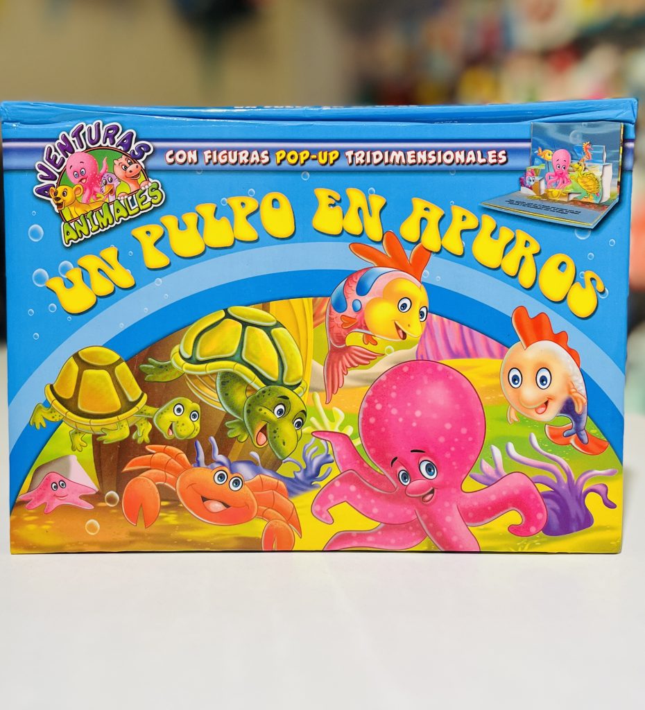 Libro "Un Pulpo en Apuros"