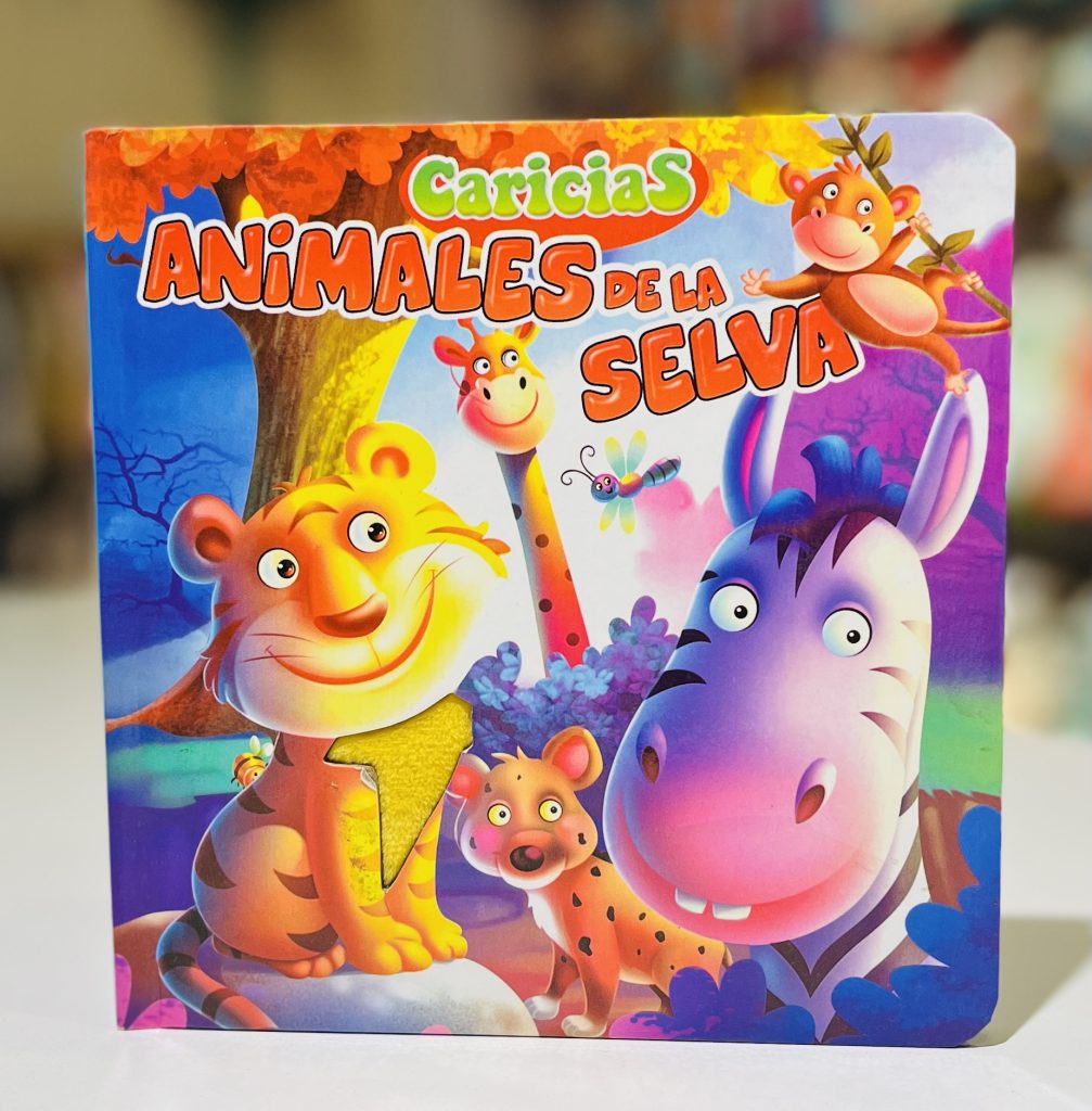 Libro Col. Caricias "Animales de la Selva"