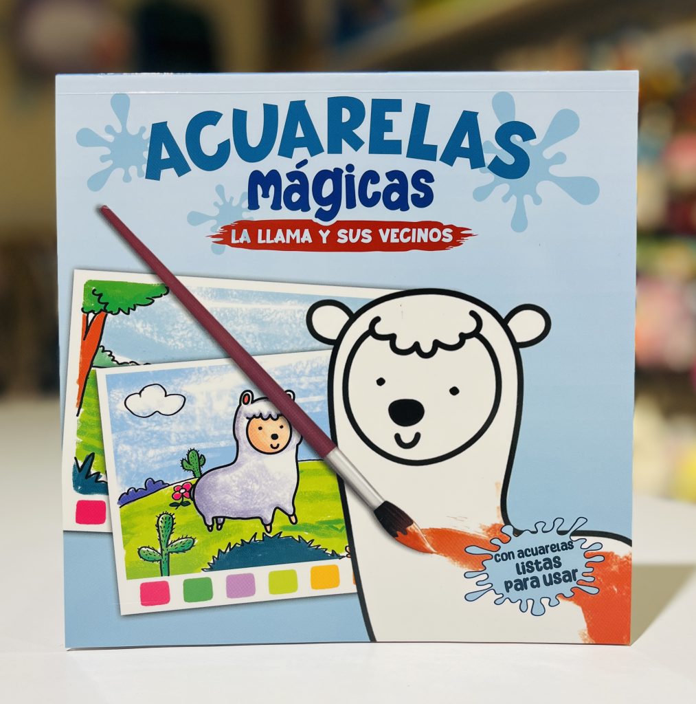 Libro Col. Acuarelas Mágicas "La llama y sus vecinos"