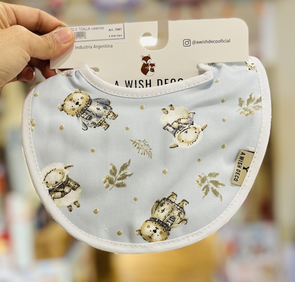 Babero con Toalla - Animales