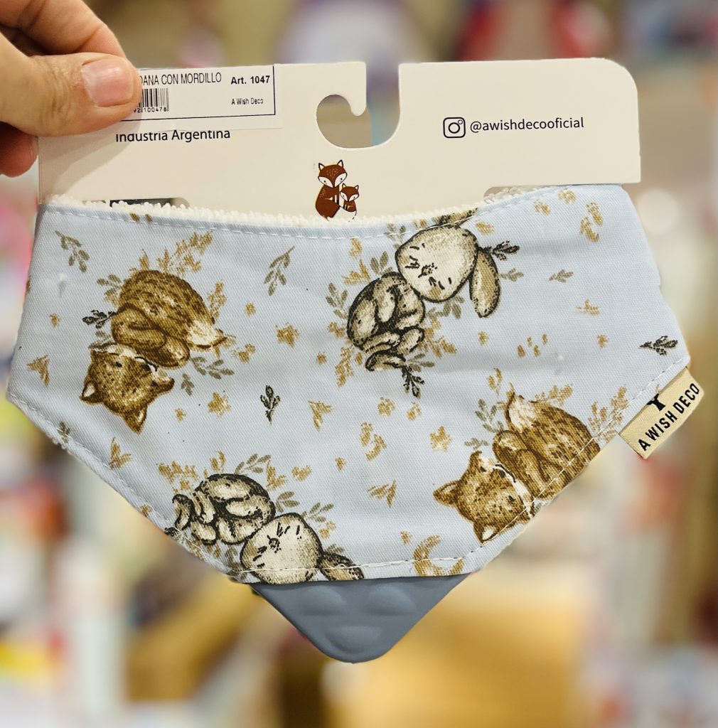 Babero Bandana con Mordillo - Animales