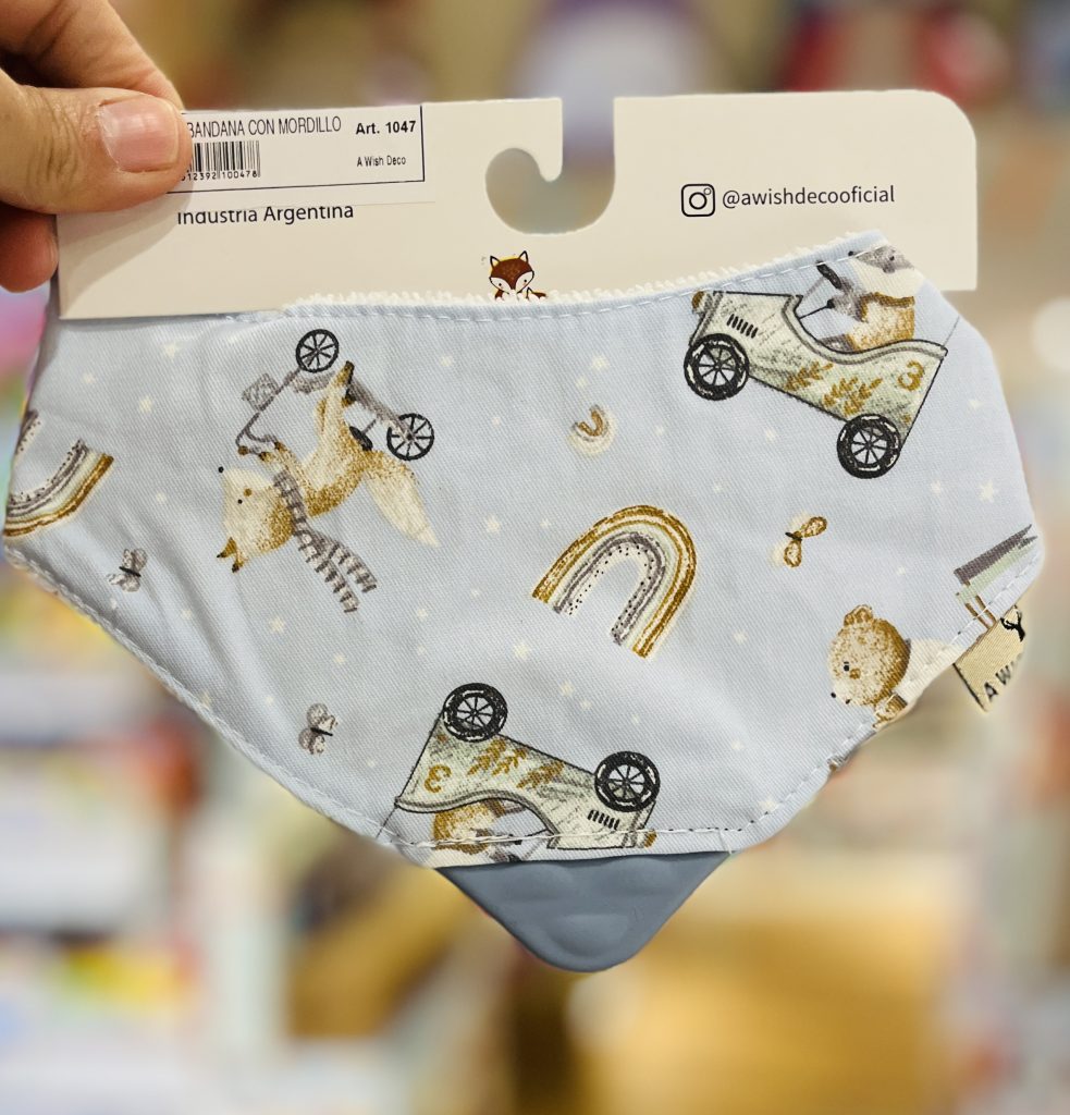 Babero Bandana con Mordillo - Transportes