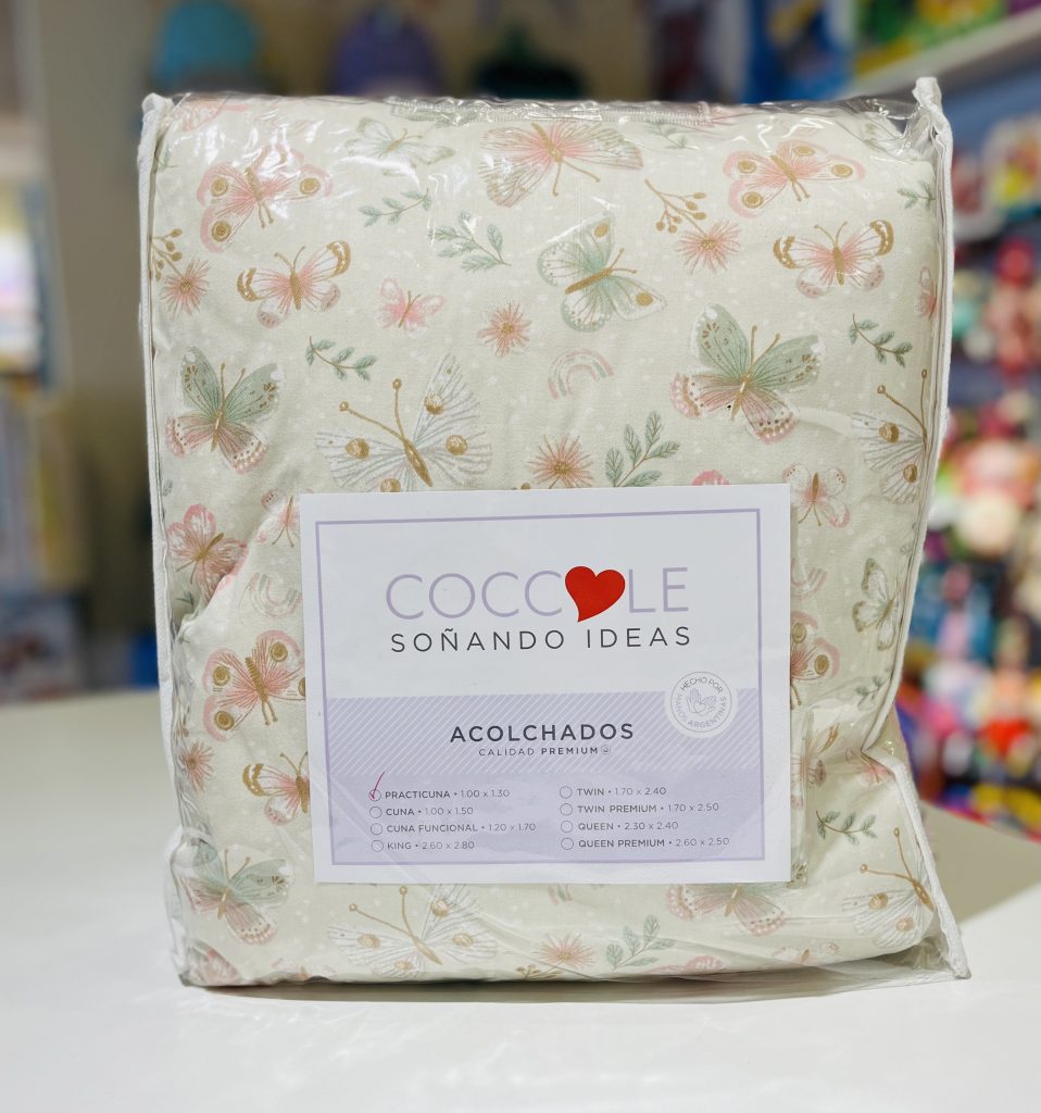 Acolchado para Practicuna - Mariposas