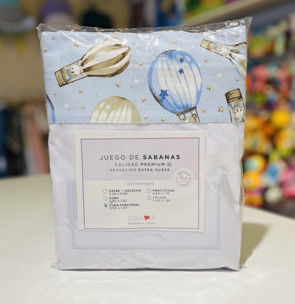 Sabanas para Cuna Funcional - Globos